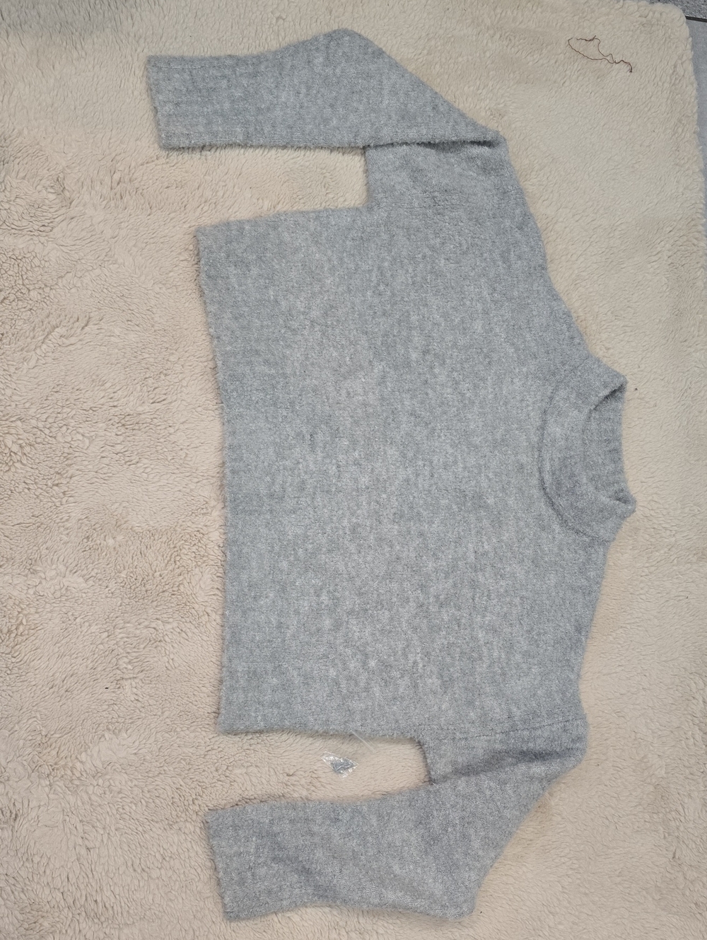 We The Free Light Grey Turtleneck Sweater